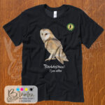 T-shirt ASOIM Barbagianni Taglia XXL/nera