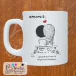 Tazza "amore è... - love is..." Buon San Valentino