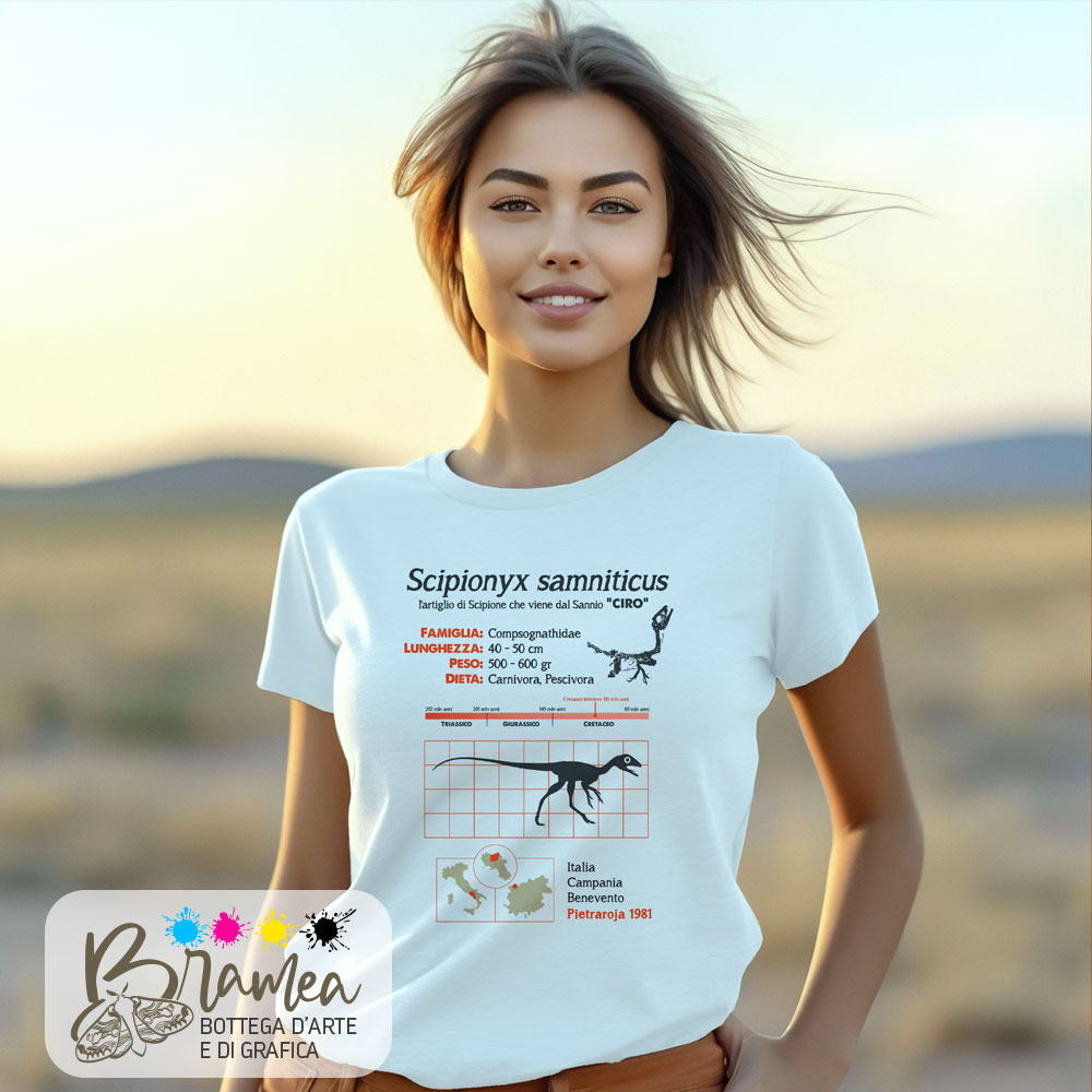 T-shirt_Scipionix_samniticus T-Shirt Scipionyx samniticus - Ciro - immagine 1