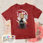 T-shirt DEMON DLAYER Kyojuro Rengoku - immagine 3