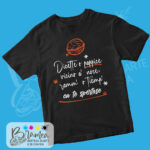 T-shirt Dicette o pappice vicino a’ noce, ramm’ o tiemp’ ca te spertose - immagine 3