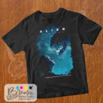 T-Shirt Alien Romulus - face to face