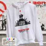 Felpa Banksy - Kids on Guns