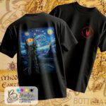 T-Shirt - Sauron (van Gogh) - Signore degli Anelli - The Lord of the Rings